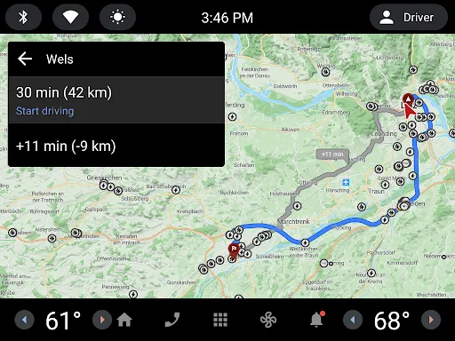 A Better Routeplanner (ABRP) screenshot