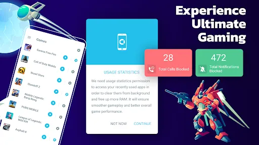 Gaming Mode - Game Booster PRO screenshot