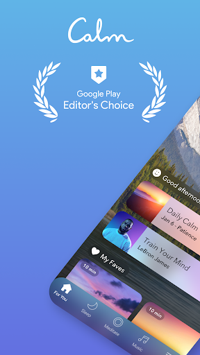 Calm - Sleep, Meditate, Relax screenshot