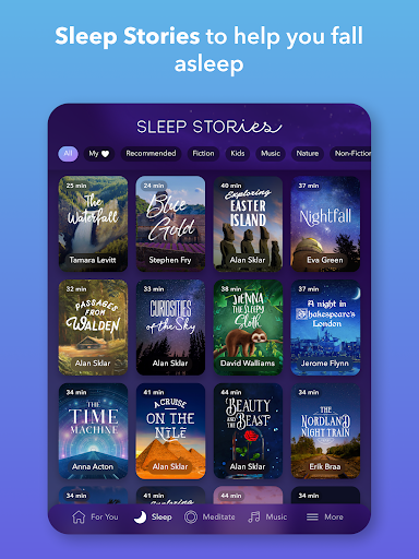 Calm - Sleep, Meditate, Relax screenshot