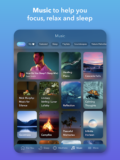 Calm - Sleep, Meditate, Relax screenshot