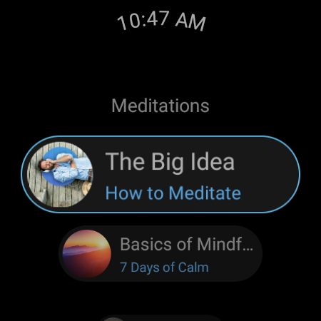 Calm - Sleep, Meditate, Relax screenshot