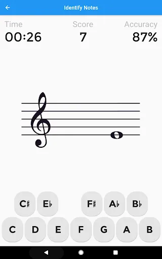 Music Tutor (Sight Reading) screenshot