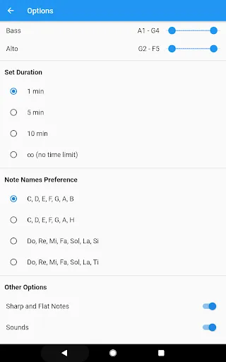 Music Tutor (Sight Reading) screenshot