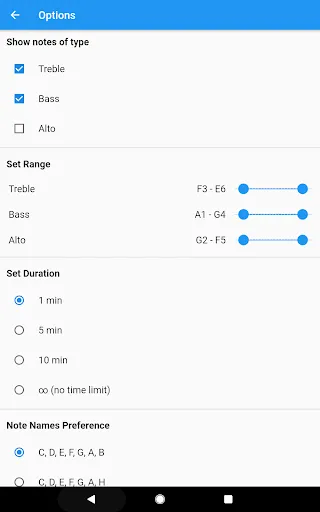 Music Tutor (Sight Reading) screenshot