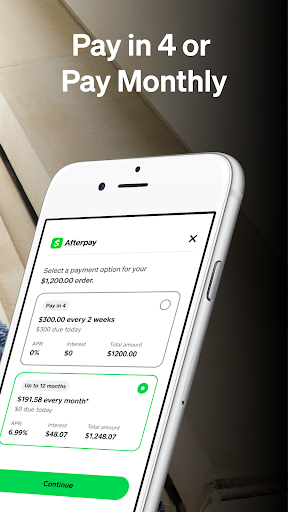 Afterpay: Pay over time screenshot