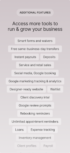 GlossGenius: Booking, Payments screenshot