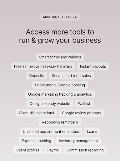 GlossGenius: Booking, Payments screenshot