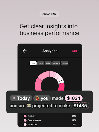 GlossGenius: Booking, Payments screenshot