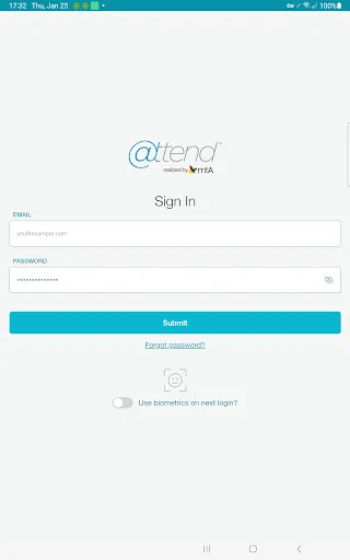 MTA Attend screenshot
