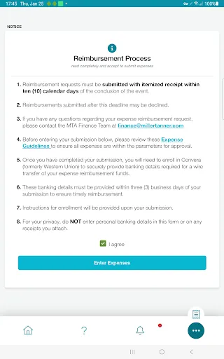 MTA Attend screenshot