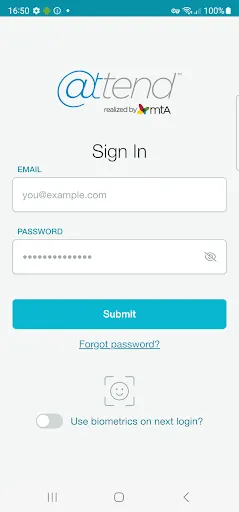 MTA Attend screenshot