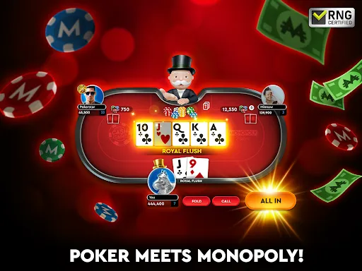 MONOPOLY Poker - Texas Holdem screenshot