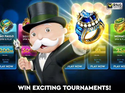 MONOPOLY Poker - Texas Holdem screenshot