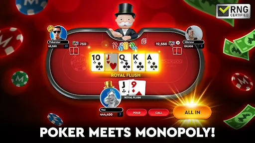 MONOPOLY Poker - Texas Holdem screenshot