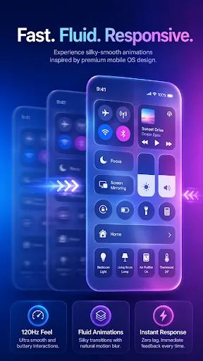 iControl Widgets: Themed Panel screenshot