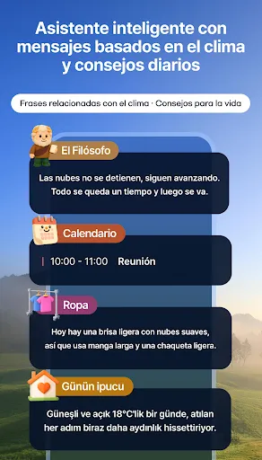 WeatherPop Español (Aviso) screenshot