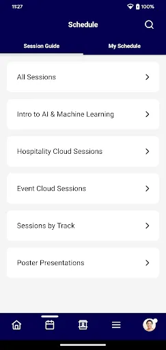 Cvent Events screenshot