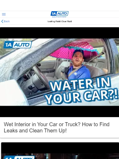 1A Auto: Parts & Repair Videos screenshot