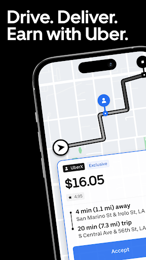 Uber - Driver: Drive & Deliver screenshot