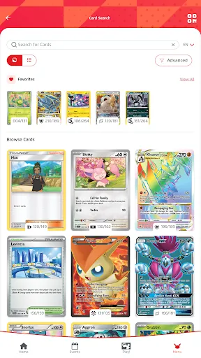 Play! Pokémon Access screenshot