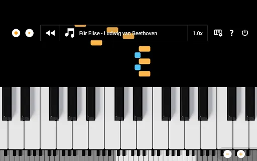 Mini Piano Lite screenshot