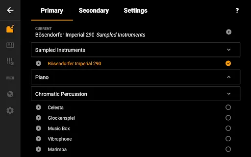 Mini Piano Lite screenshot
