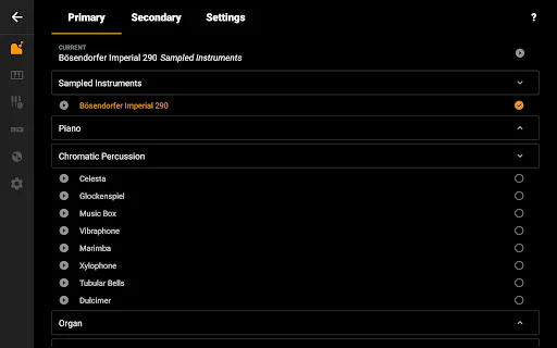 Mini Piano Lite screenshot