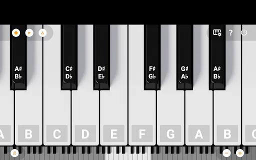 Mini Piano Lite screenshot