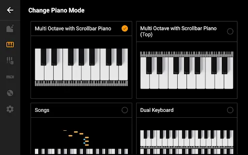 Mini Piano Lite screenshot