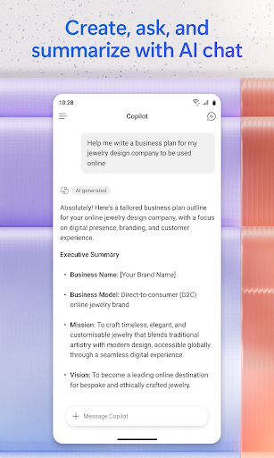 Microsoft 365 Copilot screenshot