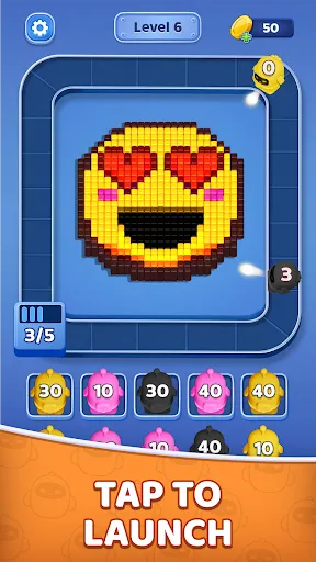 Pixel Blast: Robot Shooter screenshot
