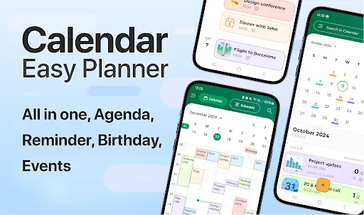 Calendar - Easy Planner screenshot