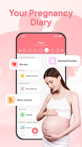 Pregnant & Baby Health Tracker screenshot