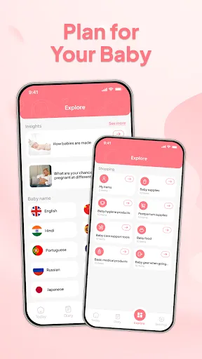 Pregnant & Baby Health Tracker screenshot