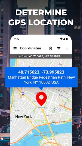 GPS Coordinates Locator Map screenshot
