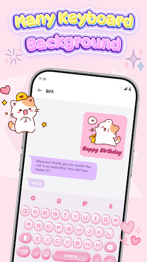 Keyboard Themes: Emoji Fonts screenshot