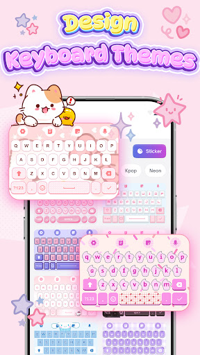 Keyboard Themes: Emoji Fonts screenshot