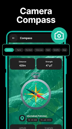 Digital Compass for Android screenshot