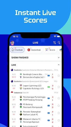 AiScore - Live Sports Scores screenshot