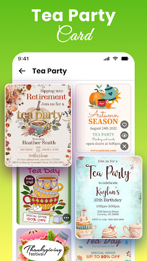 All Invitation Card Maker App screenshot