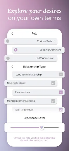 Chyrpe: Female-Led Dating screenshot