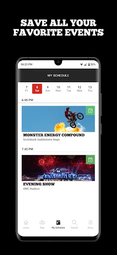 Stampede App screenshot