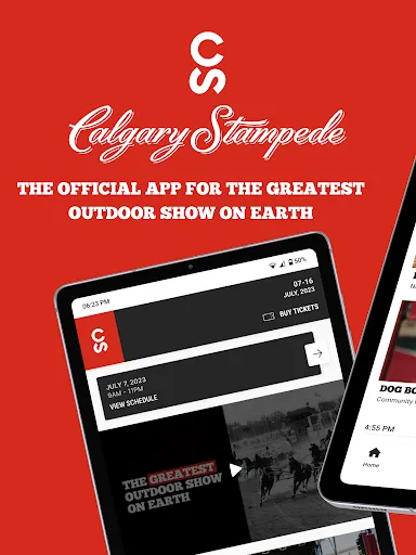 Stampede App screenshot