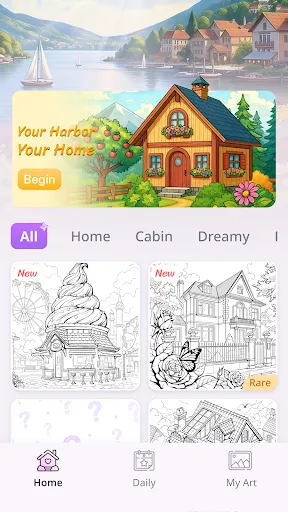 Harbor Color - Your Cozy Home screenshot