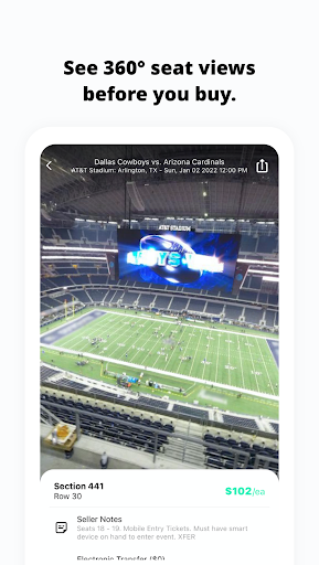 TickPick - Live Event Tickets screenshot
