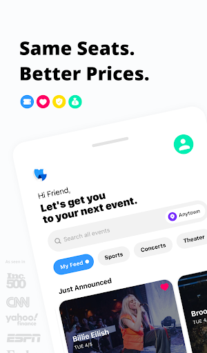 TickPick - Live Event Tickets screenshot