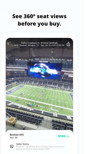TickPick - Live Event Tickets screenshot