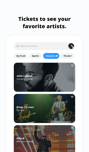 TickPick - Live Event Tickets screenshot