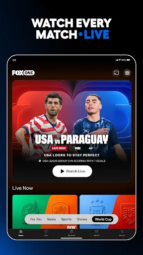 FOX One: Live News, Sports, TV screenshot